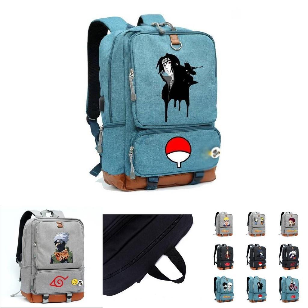 Sac à dos surdimensionné Naruto grande capacité pour le voyage et l'école