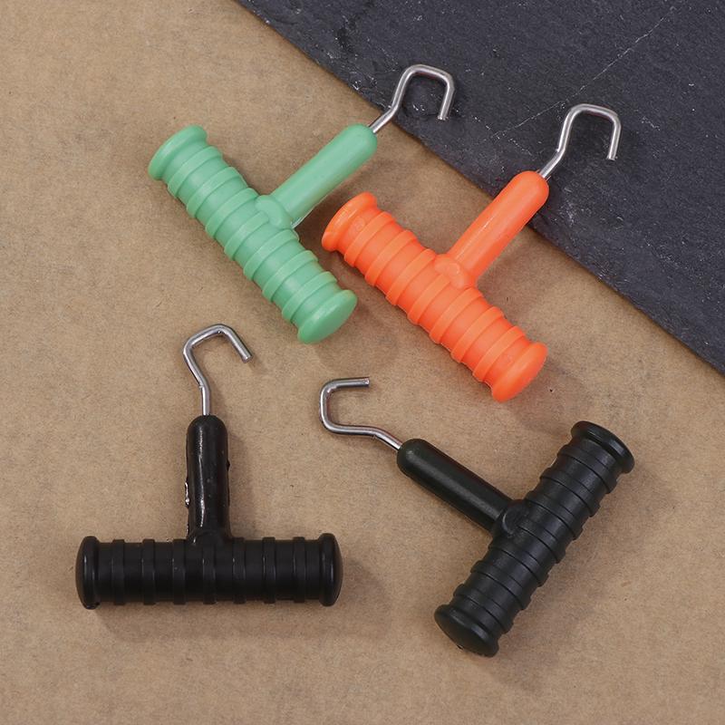 2 Stück Karpfenangeln Werkzeuge Haarvorfach Herstellung Zieher Knotenwerkzeug Für Angelhaken Vorfach Knoten Ausrüstung Mit Haken Zubehör Tackle