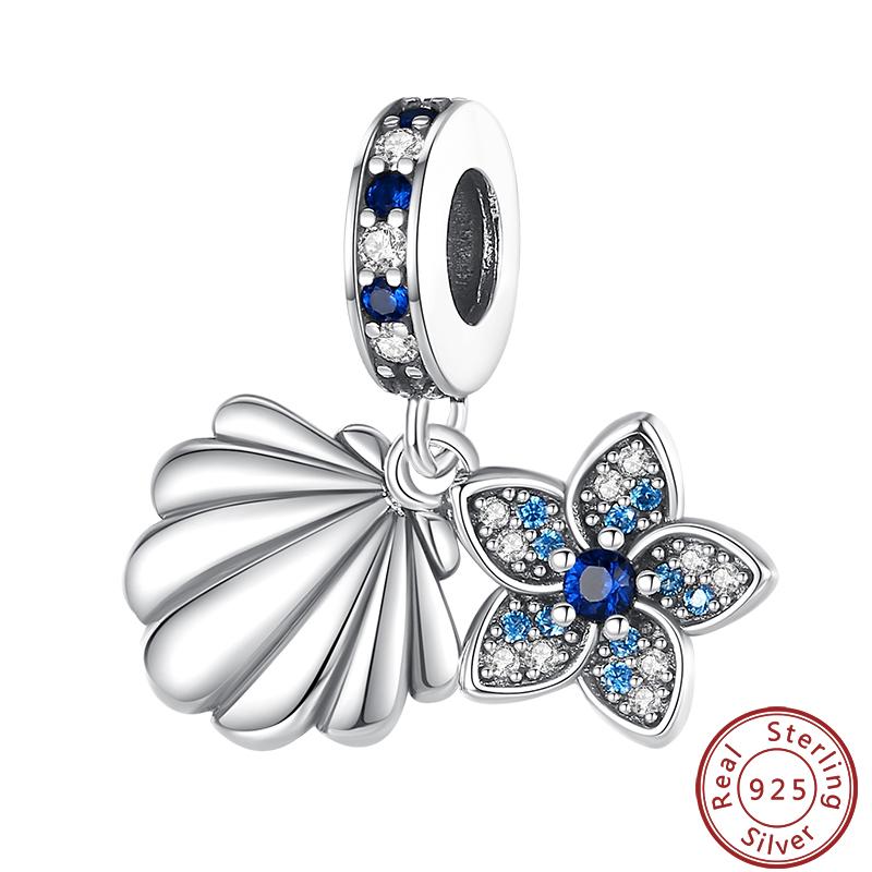 Luminous Ocean Series Copper Dolphin Turtle Octopus Charms Beads 3Mm Diy Fine Jewelry Gifts Making