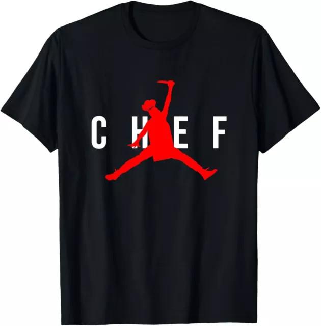 Funny Restaurant Chef - Jumping Chef Knife Gift Tees S-3XL XXXXL