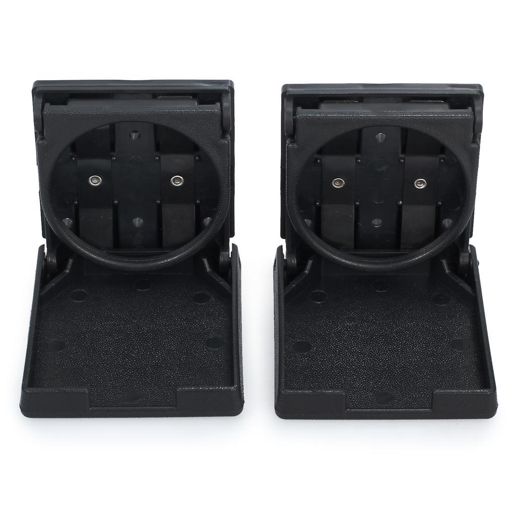2PCS Universal Folding Cup Holders Beverage Drinking For Car Truck VAN Boat