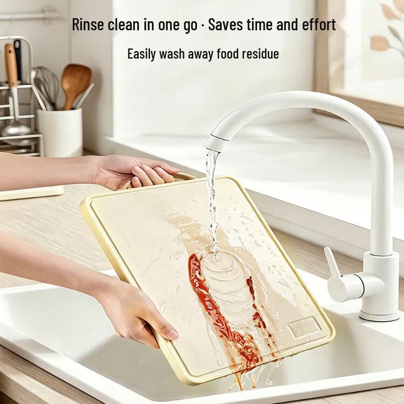 

Kangbach Light Shield Antibacterial Stainless Steel Double-Sided Cutting Board