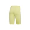 Adidas Originals Cycling Shorts Slim Fit Solid Color Mid Rise Straight Leg Sports Shorts Women Shorts Yellow FR0554