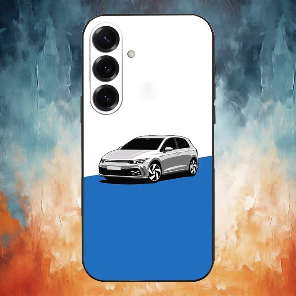 Cool G-Golf Car Phone Case For Samsung GalaxyA13,21s,22,31,32,52,53,71,72,73,Soft Black Cover Samsung a53 5g