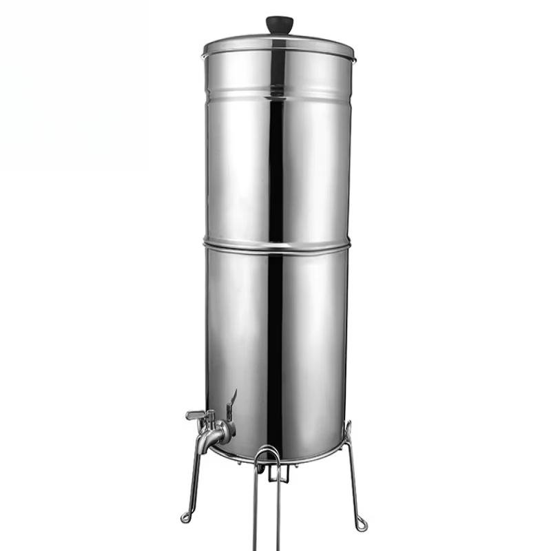 LISM Outdoor Stainless Steel Gravity Water Filter