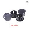 Dia. 5mm-38mm Silicone Rubber Snap-on Blanking Bore Plugs Hole Stopper Round Tube Pipe End Caps Sealing Dust-proof Waterproof