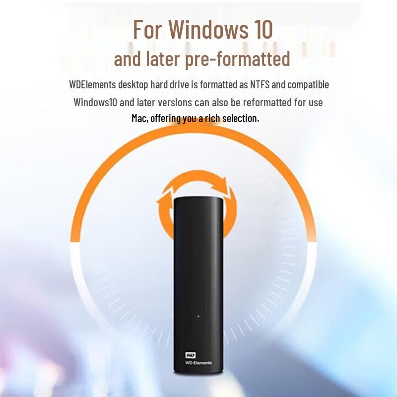 WD Elements Desktop 3.5-inch External Hard Drive