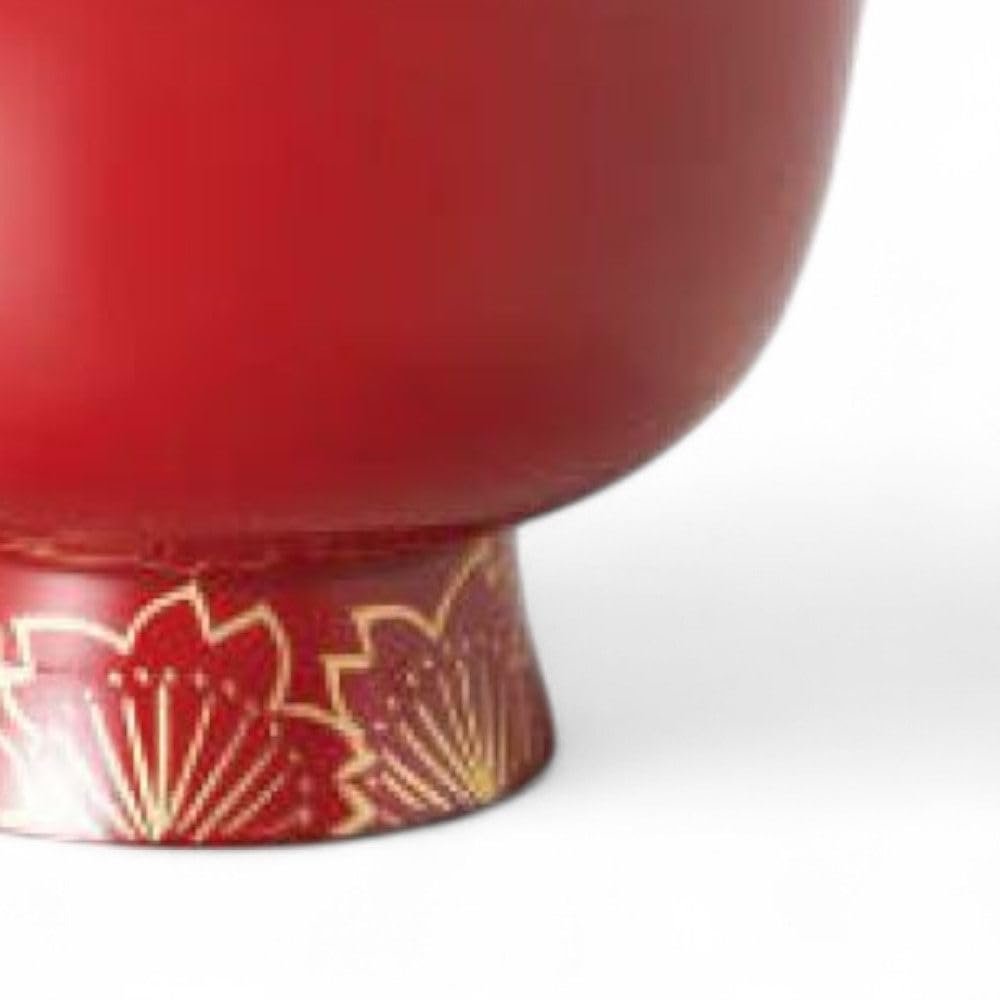 Lacquerware Made in Japan J-kitchens Bowl, Hand-Painted, PID-527520,
