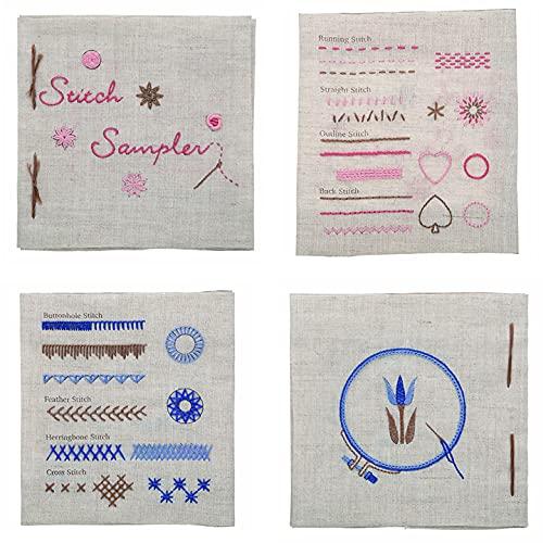 Tulip French Embroidery Stitch Book Pink EK-101