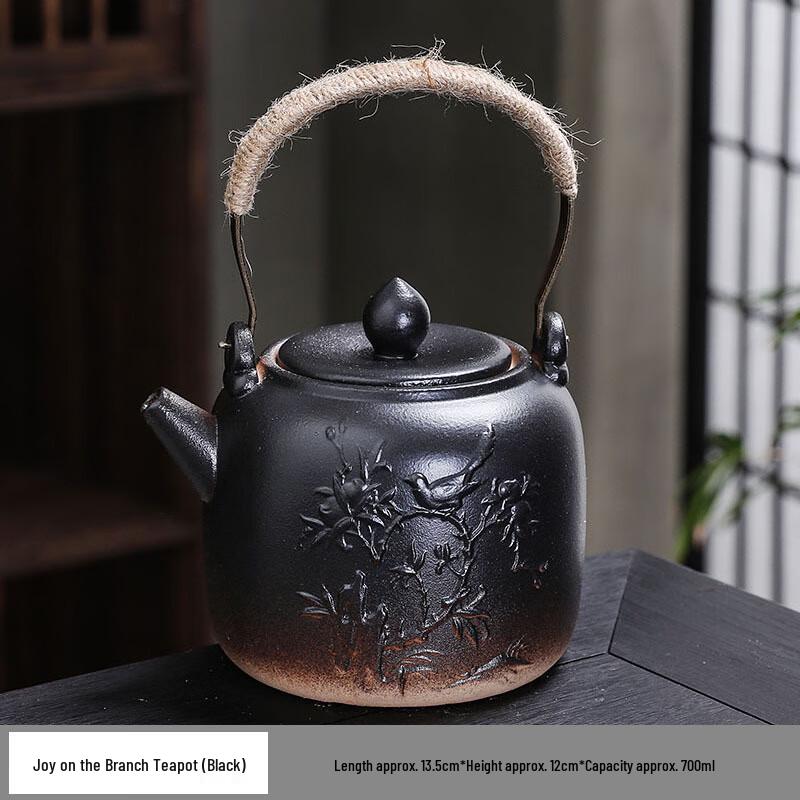 Шанци Грубая керамическая припечная чайник чайный набор