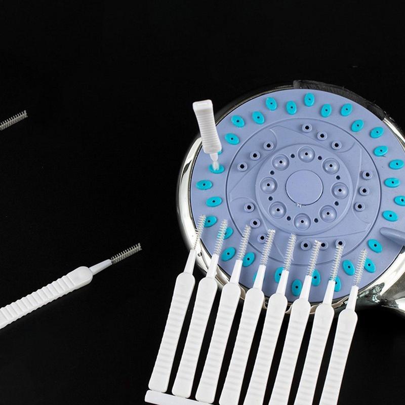 Shower Cleaning Brush Shower Head Anti Clogging Nylon Brush Small Hole Anti-Clogging Shower Head Cleaner Cleaning Tool