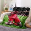 Alexander Isak Printed Flannel Blanket, soft throw for bedroom sofa, washable, fan merchandise, great gift.