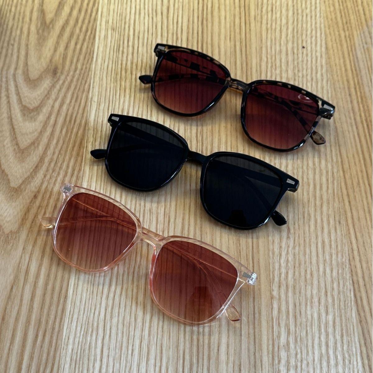 

1/3Pcs New Square Women Vintage Sunglasses Man Brand Designer Retro Sun Glasses Male Classic Fashion Black Eyewear 1PC