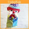Clown Character Plush Toy Hand Puppet With Pp Cotton Filling For Childrens Play