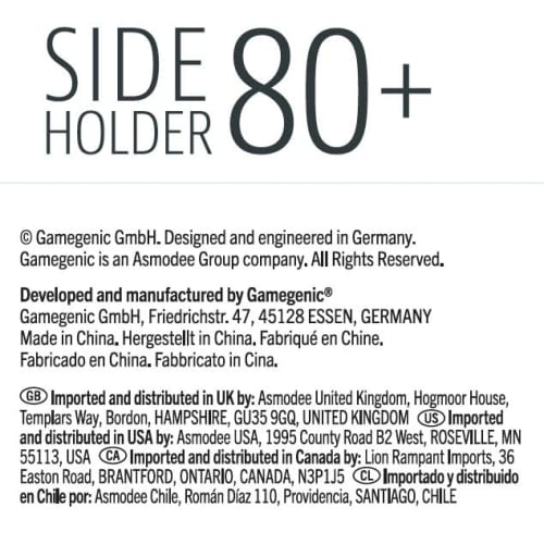 Gamegenic Side Holder Deck Case 80 Orange