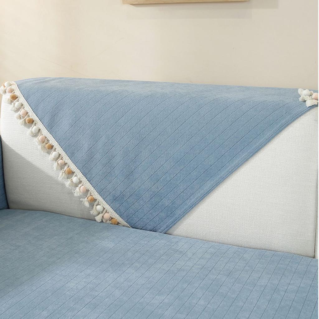 Žinylkový polštář na pohovku Four Seasons univerzální moderní jednoduchý protiskluzový polštář na pohovku v etnickém stylu potah na pohovku