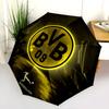 Dortmund, automatic folding umbrella, portable and foldable design, 8 ribs, a Christmas or birthday gift.
