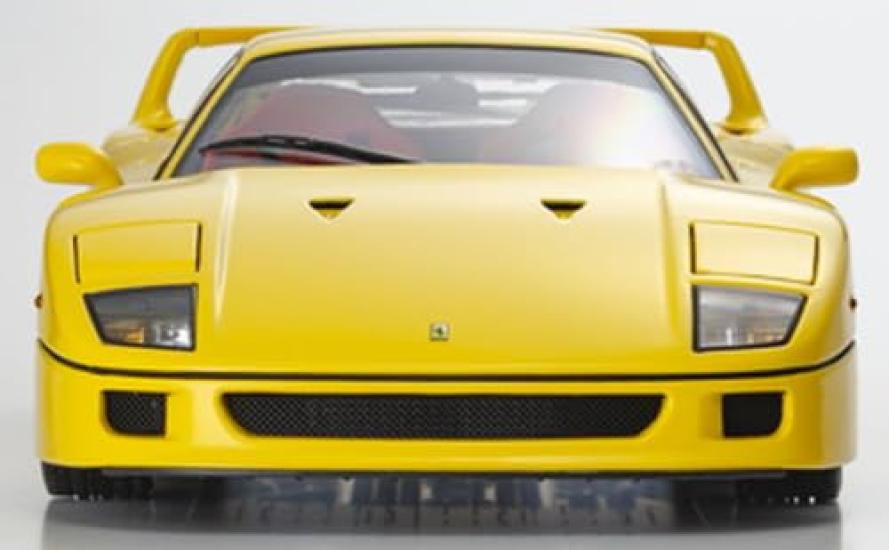 Kyosho Original Scale Ferrari F40 Yellow Finished Product KS08416Y 1/18