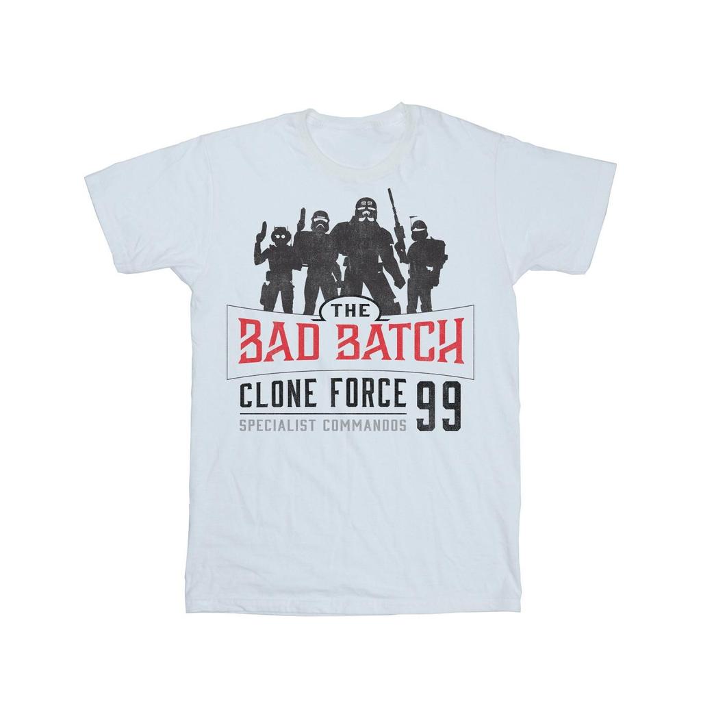 Star Wars Mens The Bad Batch Clone Force 99 T-Shirt