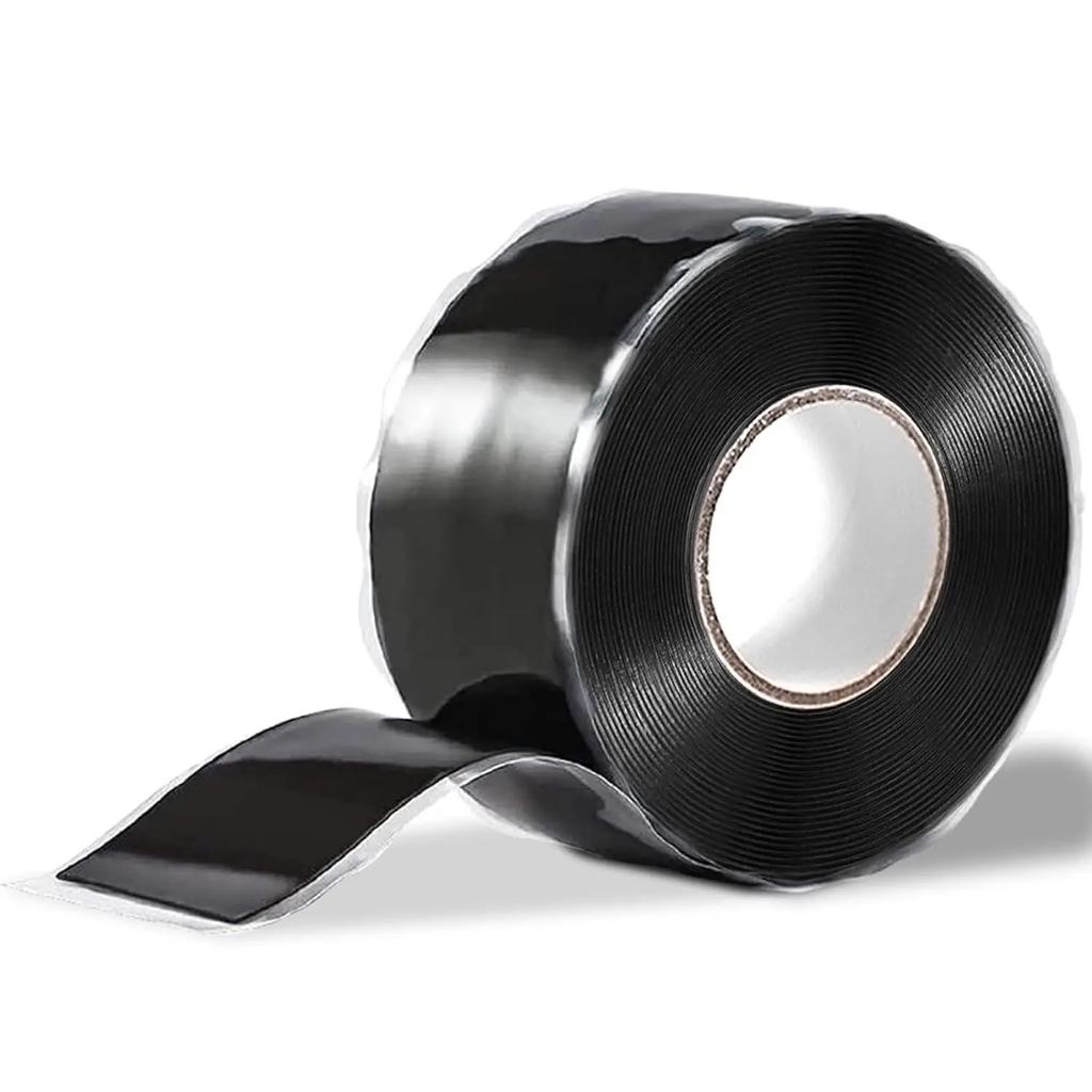 Silicone Water Pipe Leakage Repair Tapes Waterproof Self Fusing Tpae High Temperature Resistant Insulating Plumbing Hose Tape