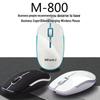 Fenghuolang Ultra cienka bezprzewodowa ładowalna mysz biurowa 2,4G