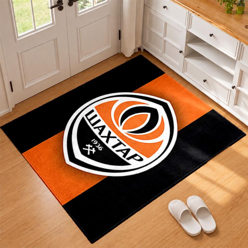FC Shakhtar Donetsk Vloerkleed Deurmat voor Woonkamer of Slaapkamer Beschermmat Onder Stoel Kantoor Decoratie Kerstcadeau Verjaardagscadeau