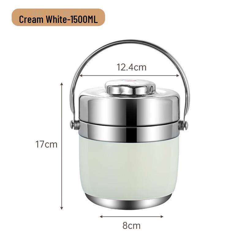 Zhi Shi 304 Stainless Steel Vacuum Insulated Lunch Pot