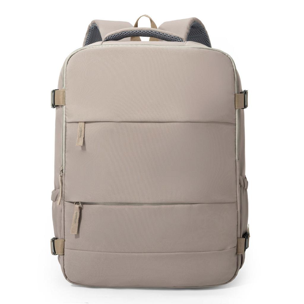 Schoolbag Backpack Women's Premium Sense Laptop Bag Leisure Travel Backpack With Shoe Cangle Tie Rod Backpack