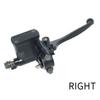7/8" 22mm Universal Front ATV Brake Clutch Master Cylinder Reservoir Levers For 50cc 125 150 DIO GY6 Scooter Moped Right Side