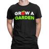 Streetwear Grow a Garden Gamer T-Shirt Men Cotton Short Sleeve Round Neck Summer Top Tee