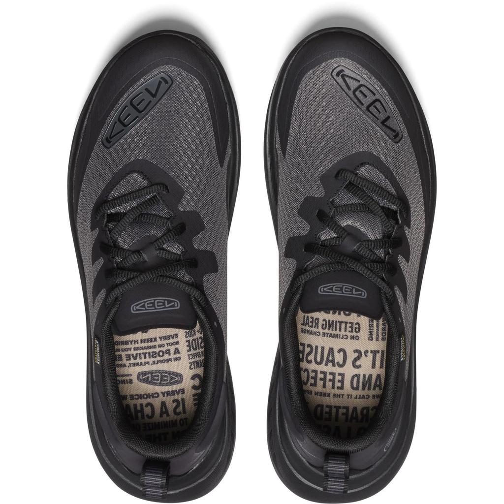 KEEN Double K400 Waterproof Walking Shoes X Black Size (Gray / 27.0 / Men's)