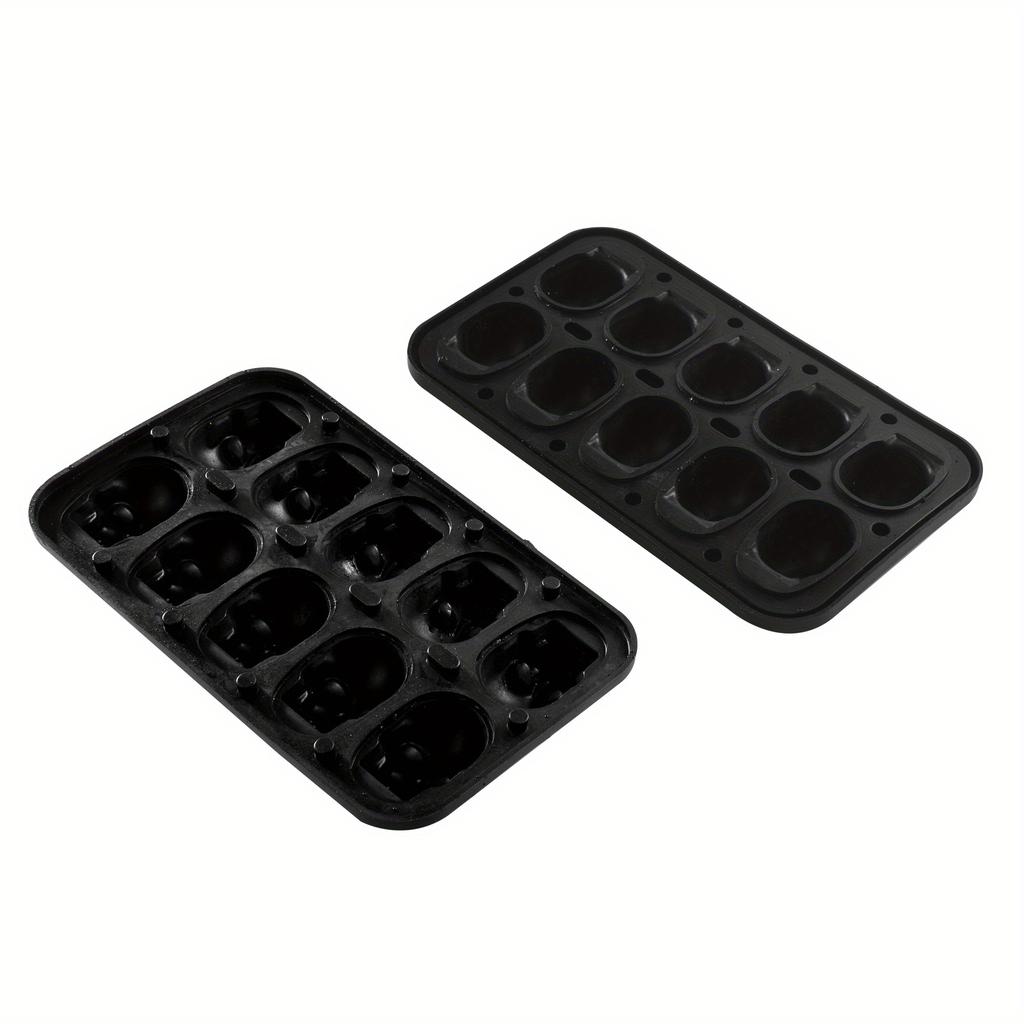 1pcs 10 Creative Ice Making Molds with Funneled Human Skulls and Whiskey Shaped Food Grade Ice Block Molds 6