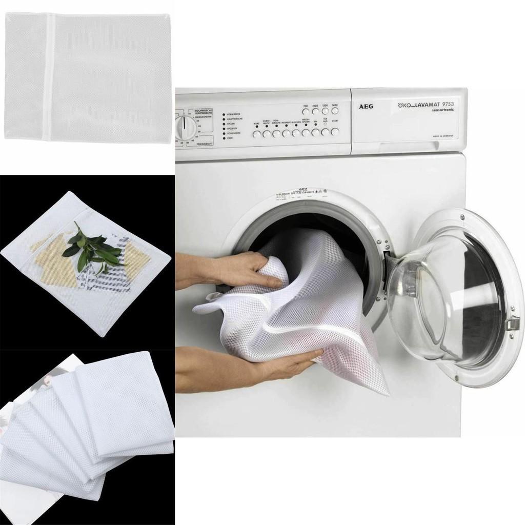 Extra Large Mesh Laundry Net Zipper Bag For Washing Delicates 50x60cm Size