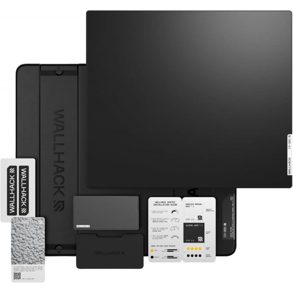 Wallhack Control Mouse Pad For Esports  Glass 44cm   51cm  Ultra Thin Design  2.