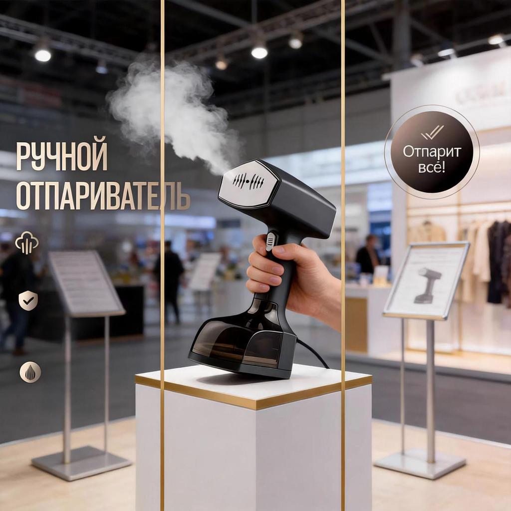 High-Power Portable Handheld Garment Steamer & Iron