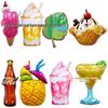 Hawaiian Party Ice Cream Cake and Coke Balloons for Grassland Music Festival