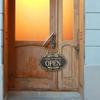 Double-sided Door Hanging Pendant Open/Closed Wooden House Sign Double Business Sign  Home Decor