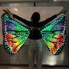 Fantasievolle LED-Schmetterlingsflügel mit Fernbedienung für Bauchtanzkostüme