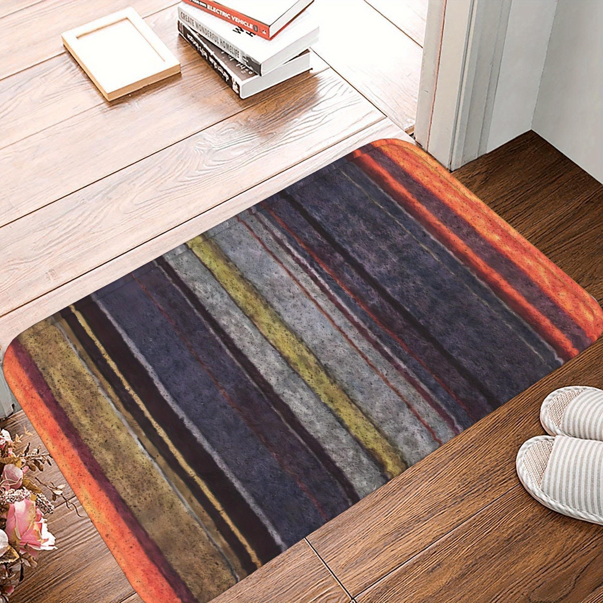

1PC Pebblestone Pattern Kitchen Rug Non-Slip Door Mat Pop design Bathroom Rug Bath Mat Carpet for Home Sink Laundry Decoreeree 40cm x 60cm