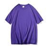 T-shirt estive a tinta unita in puro cotone da donna Harajuku oversize a maniche corte Y2k top unisex streetwear coreano casual basic t-shirt femminile buona qualità