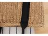 European and American Style Woven Beach Bag: Large Capacity, Casual, Versatile Women's Tote