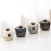 Outdoor Travel Teaware Set with High-end Storage Bag, Creative Kung Fu Ceramic Quick Brew Set