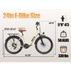 SU7 250W Motor City Electric Mountain Bike MTB 13Ah Battery Powered Electric Bike 24-Inch Electric Bicycle Street E-Bike