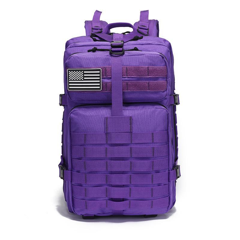 Tear-Resistant Multi-Function Tactical Hiking Backpack with Outdoor Equipment Storage