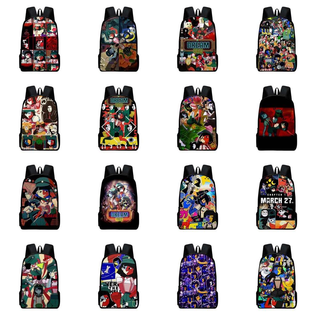 Ena Dream Bbq Student Book Backpack Fashionable Prints Schoolbag Gifts Kids