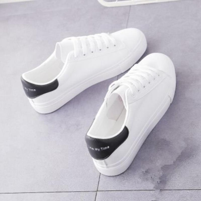 Spring and summer new low-top little white shoes female student flat casual sports shoes white shoes women's single board shoes