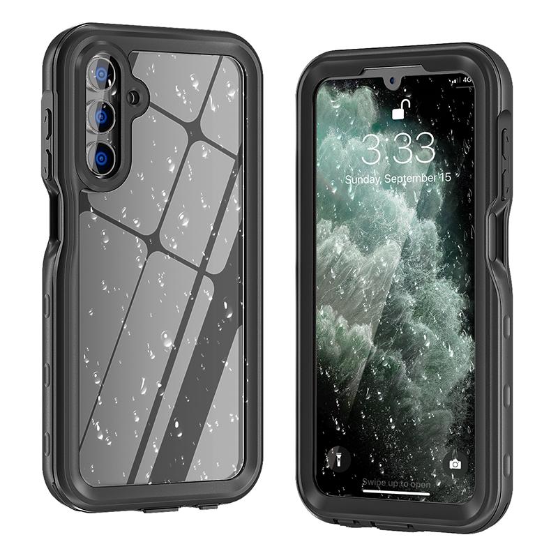 

REDPEPPER A Series For Samsung Galaxy A15 5G Case Waterproof Built-in Screen Protector IP68 Underwater Black