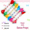 Bunte Blumenstock-Requisiten für Kinder-Tanz und Gymnastik