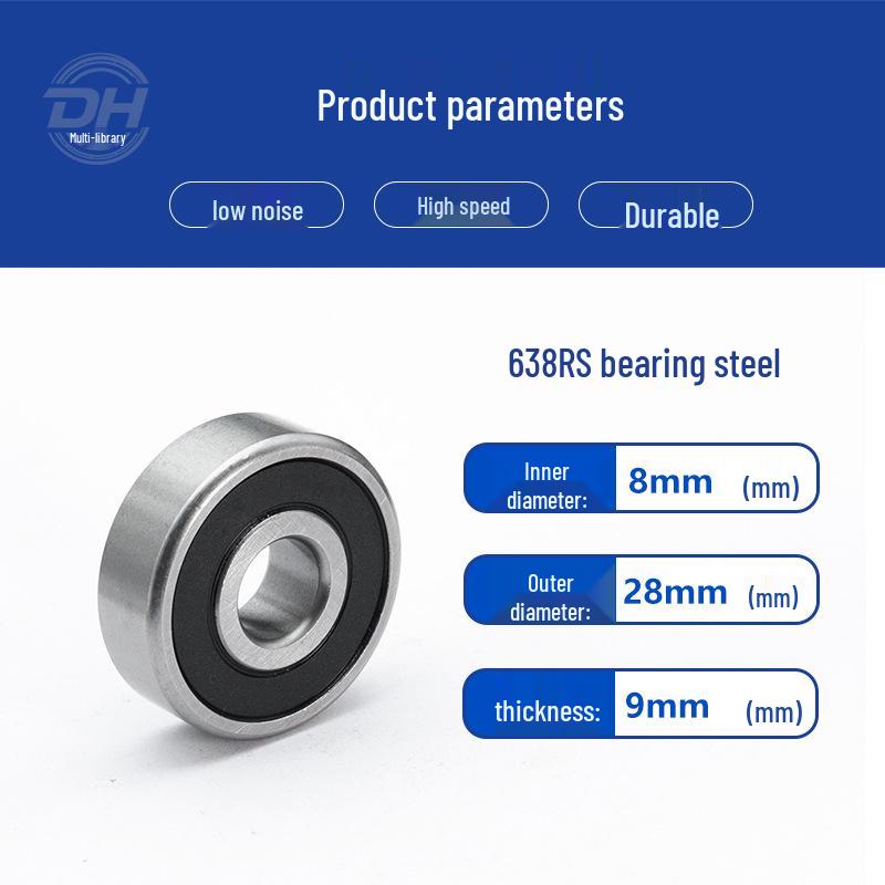 Precision Stainless Steel Ball Bearings: Deep Groove 6007, 6008, Miniature 6003
