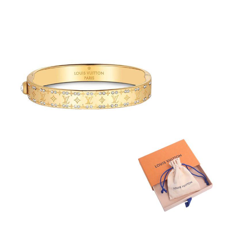 LOUIS VUITTON Nanogram Strass Rokassprādze M64860